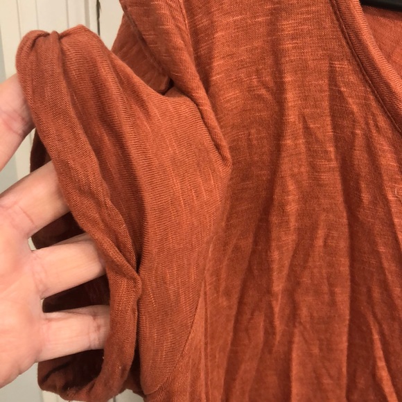 Slouchy Burnt orange t - Picture 4 of 6
